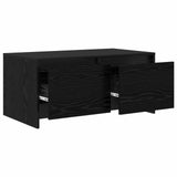 Coffee Table Black Oak 90 x 50 x 41.5 cm Engineered Wood 8017368