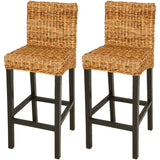 Bar Stools 2 pcs Abaca 242687