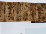 Wall Cabinet PORTO 2 pcs Smoked Oak 30 x 31 x 80 cm 885366