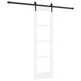 Sliding Door Manual ORKDAL White 61 x 198.5 cm Wood and metal 3332462
