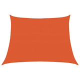 Sunshade Sail 160 g/m Trapezium Orange 4/5x3 m HDPE 311710