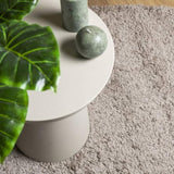 Shaggy Rug PAMPLONA High Pile Modern Beige 200x280 cm 375217