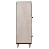 Highboard White 60 x 33 x 100 cm Solid mango wood 4018146