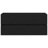 Bathroom Sink Cabinet Black Oak 100 x 39 x 62 cm 3333145