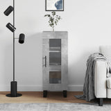 Sideboard Concrete Grey 34.5x34x90 cm Engineered Wood 828824