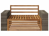 Outdoor Middle Sofa Natural 3438953