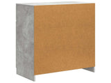 Sideboard Concrete Grey 66 x 34.5 x 87 cm Engineered Wood 895788