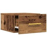 Bedside Cabinet 2 pcs Old Wood 35 x 35 x 20 cm Engineered Wood 863783