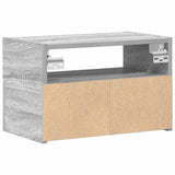 Wall-mounted Bedside Cabinets 2 pcs Grey Sonoma 45x26x28.5 cm 858607