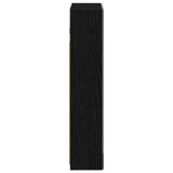 Bathroom Mirror Cabinet Black Oak 30 x 10.5 x 50 cm 889008