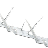 Wall Spikes 25 pcs Steel 1 m 144566