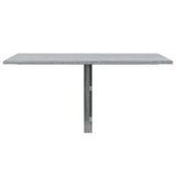 Folding Wall Table Grey Sonoma 100x60x56 cm Engineered Wood 342651