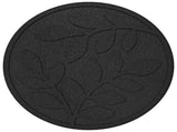 Stepping Stone 6 pcs Black 44 x 2 cm Rubber 42030076
