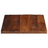 Table Top 60x50x2.5 cm Rectangular Solid Wood Reclaimed 371186