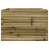Garden Planter 70x70x45.5 cm Impregnated Wood Pine 847257