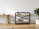 Bookshelf 2-Tier 100 x 35 x 70 cm PB Sonoma Oak 8007799