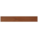 Window Sill Brown wood 160 x 25 x 4.5 cm PVC 42046908