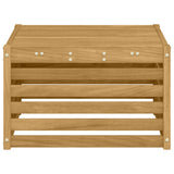 Outdoor Table Solid Acacia Wood White 59 x 59 x 37 cm 901487