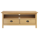 TV Cabinet Hill Honey Brown 110x40x47 cm Solid Pine Wood 288923