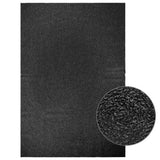 Rug ZIZUR Anthracite 200x290 cm Jute Look Indoor and Outdoor 4010351