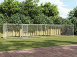 Dog Cage Silver 800 x 200 x 200 cm Galvanised Steel 3368313