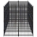 Outdoor Dog Kennel Steel 11.06 m 3097941