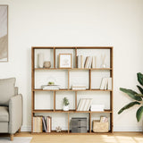 Book Cabinet Artisian Oak 132x29x141.5 cm Engineered Wood 3310315
