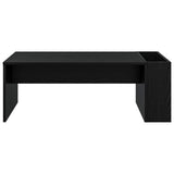 Coffee Table Black Oak 95 x 50 x 34 cm Engineered Wood 8000165