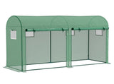 Walk-in Greenhouse, Tomato Greenhouse Double Doors & 4 Windows, Garden Plant Growth Green House T3398P314746