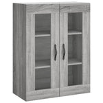 Wall Mounted Cabinets 2 pcs Grey Sonoma Engineered Wood 3197975