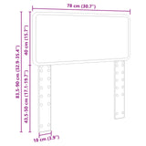 Headboard Old Wood Engineered wood 888614
