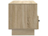 TV Cabinet Sonoma Oak 102 x 34.5 x 50 cm Engineered Wood 893987