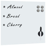 Wall Mounted Magnetic Board Glass 60x60 cm 285375