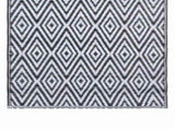 Outdoor Carpet ARAKIL White and Black 160x230 cm PP 310430