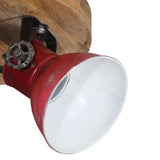 Ceiling Lamp 25 W Distressed Red 35x35x25 cm E27 371828