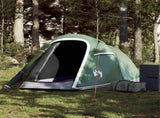 Camping Tent Tunnel 2-Person Green Waterproof 94604