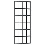 Sliding Door with Hardware Set ESG Glass&Aluminium 76x205 cm 3081963