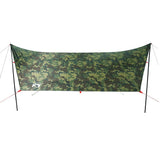 Camping Tarp Camouflage 438x376x212 cm Waterproof 4009608
