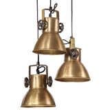 Hanging Lamp 25 W Antique Brass 30x30x100 cm E27 371856
