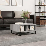 Coffee Table Grey Sonoma 60x60x30 cm Engineered Wood 827050