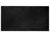 Anti-Slip Faux Rabbit Fur Rug OLITE Black 160 x 230 cm 42021726