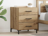 Bedside Cabinet Artisan Oak 40 x 40 x 66 cm Engineered Wood 882117