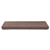 Stair Mats 15 pcs 65x21x4 cm Brown Rectangular Edge 326196