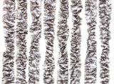Insect Curtain Brown and Beige 118x220 cm Chenille 315131