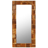 Wall Mirror Solid Reclaimed Wood 60x120 cm 246419
