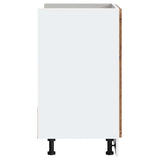 Sink Base Cabinet "Porto" Old Wood 80x46x81.5 cm Engineered Wood 853935