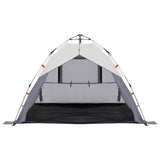 Beach Tent 3-Person Grey Quick Release Waterproof 4005316