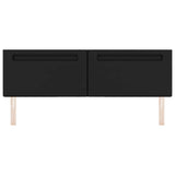 LED Headboard Black 180 cm Faux Leather 42007309