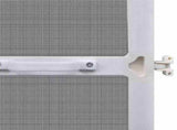 Hinged Insect Screen Manual White and Black 100 x 215 cm 42047047