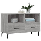 TV Cabinet Grey Sonoma 80x36x50 cm Engineered Wood 828994